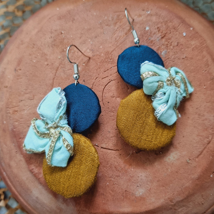 PALASH TEXTILE EARRING