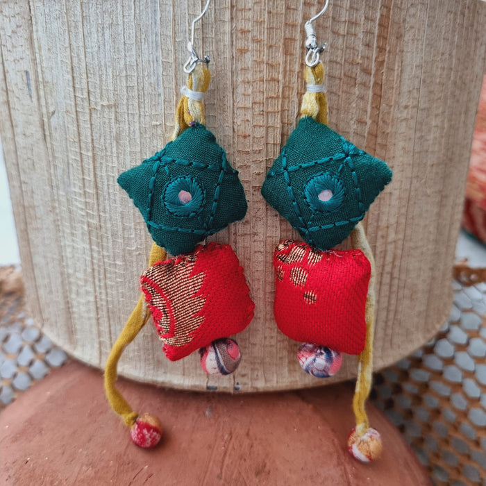 MALATI TEXTILE EARRING