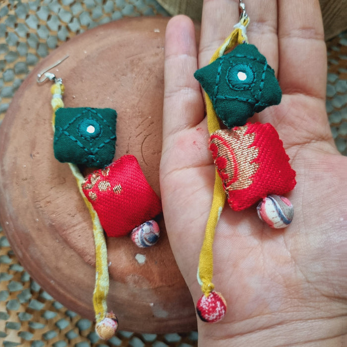 MALATI TEXTILE EARRING