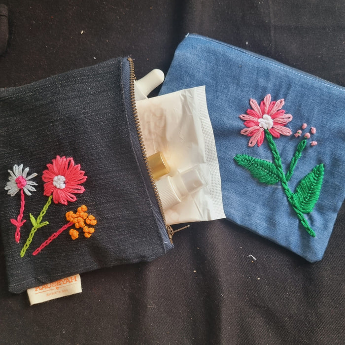 Upcycled Denim Pockets Combo | Set of 2