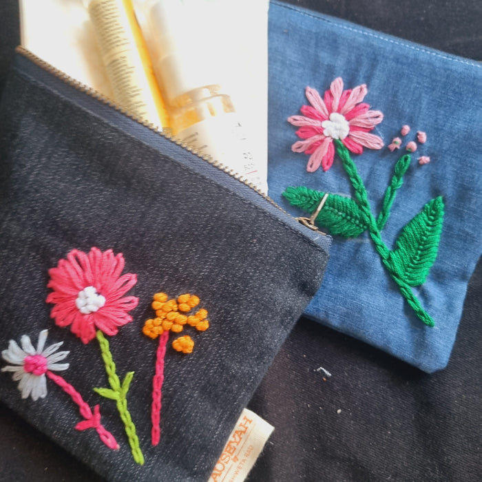 Upcycled Denim Pockets Combo | Set of 2