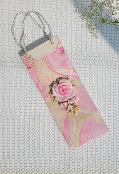 Cherry Blossom Wine Bag