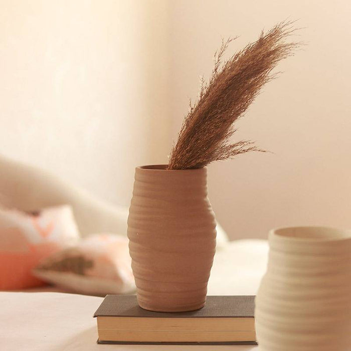 Ginger vase-Brown