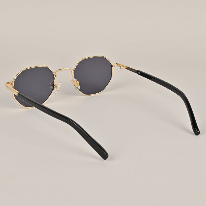 Voyage Black Geometric Sunglasses - MG3769