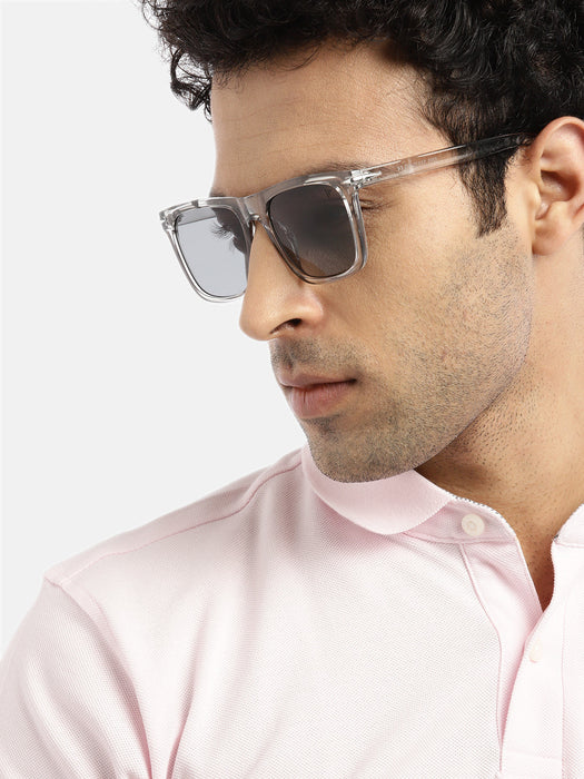 Voyage Transparent Grey Wayfarer Sunglasses - MG3637