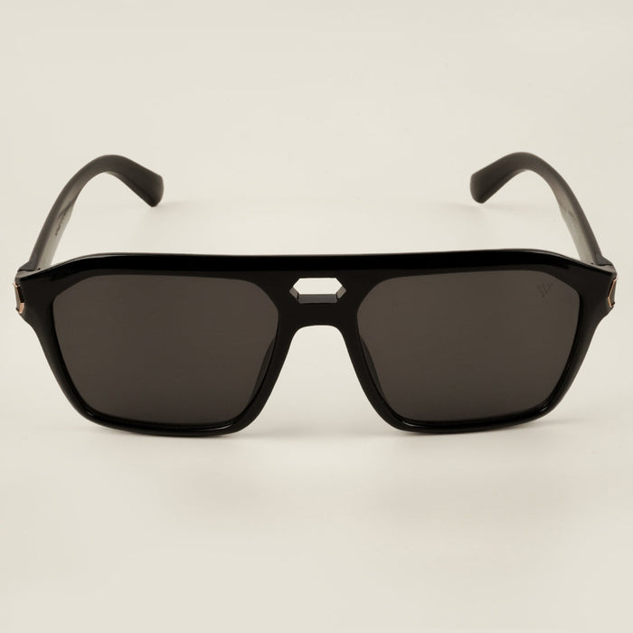 Voyage Black Wayfarer Sunglasses for Men & Women - MG4098