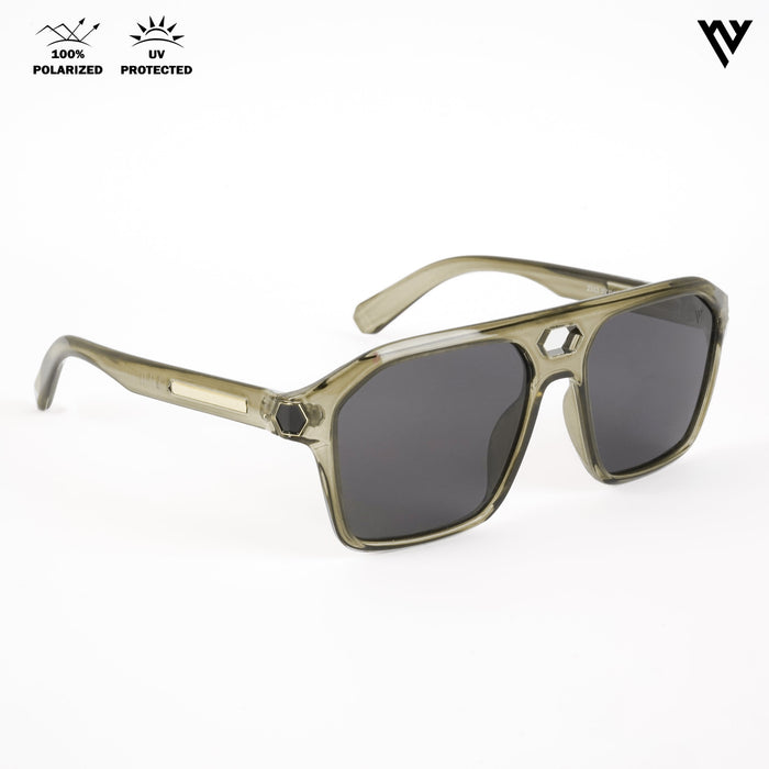 Voyage Exclusive Green Polarized Wayfarer Sunglasses for Men & Women - PMG4347
