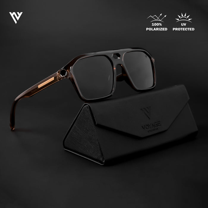 Voyage Exclusive Green Polarized Wayfarer Sunglasses for Men & Women - PMG4347