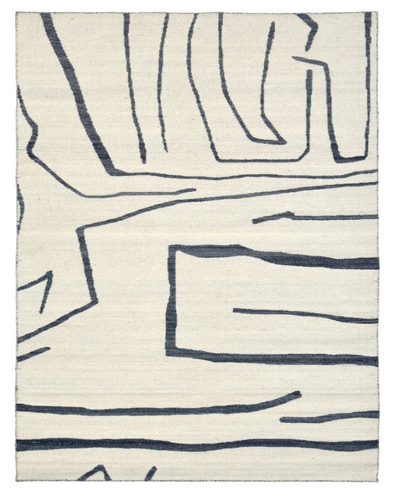 MINIMAL ART Reversible Rug - Off White