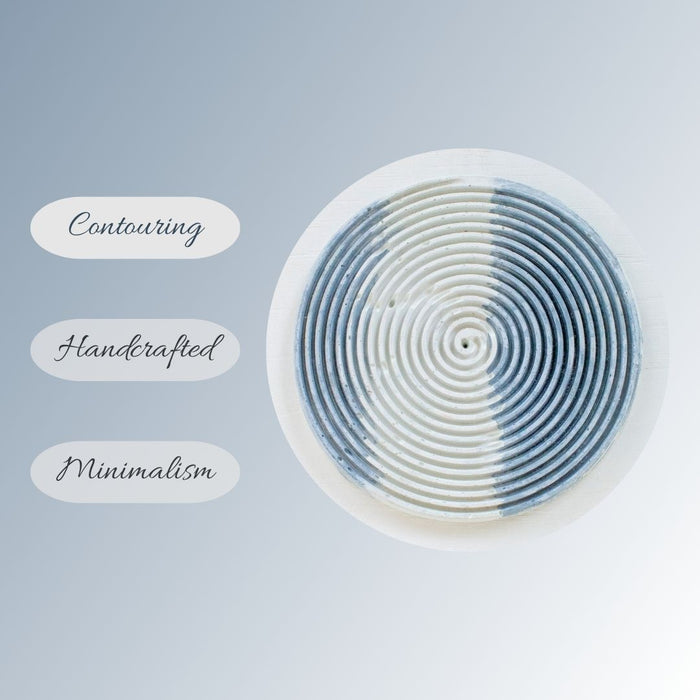 Blue-White Coil Incense Stick Holder