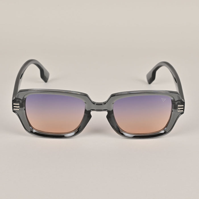 Voyage Grey & Brown Wayfarer Sunglasses - MG3701