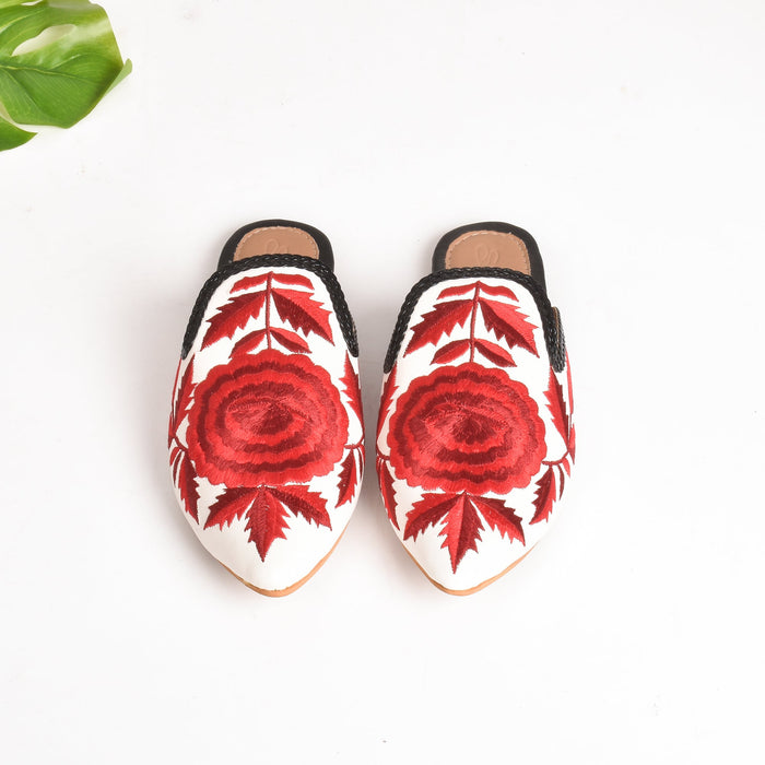 Flower Bloom Mules