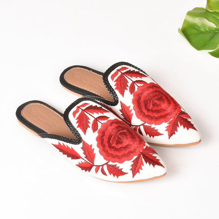 Flower Bloom Mules