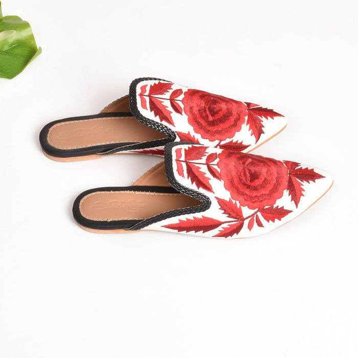 Flower Bloom Mules