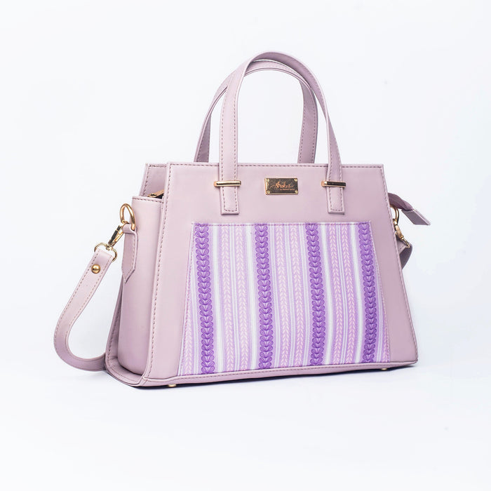 Lilac Leaves Handbag