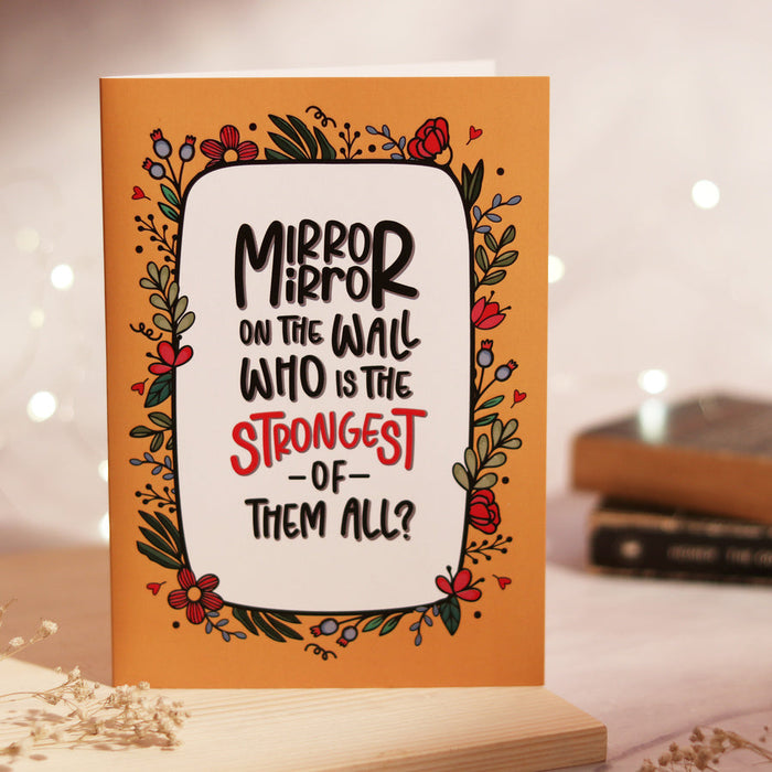 Women's Day Mirror Card - Set of 20