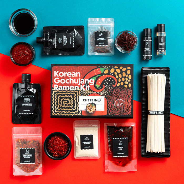 Korean Gochujang Ramen Kit for 4