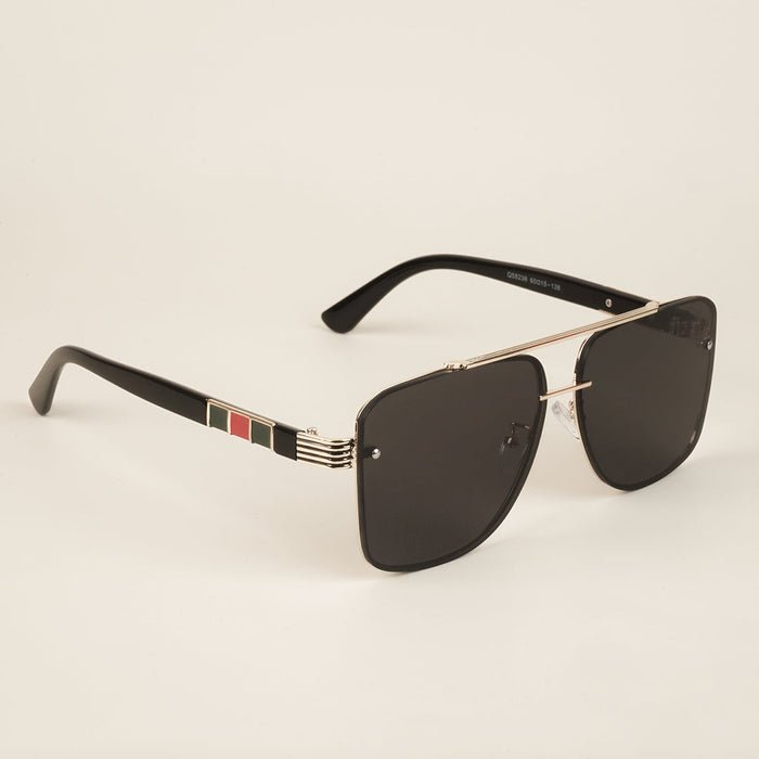 Voyage Black Wayfarer Sunglasses for Men & Women - MG4162