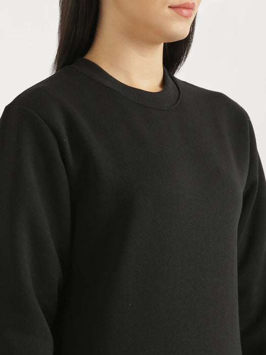 Black Sweatshirt For Women-CK-BLACKSWEATSHIRT