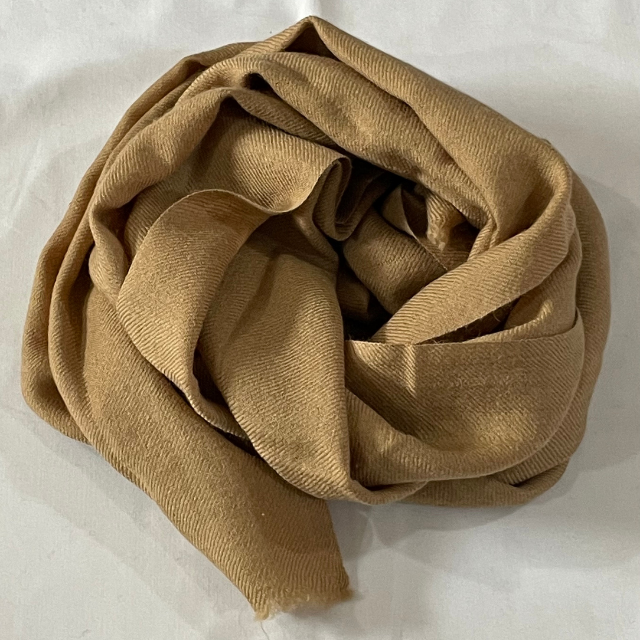 Pure Camel Wool Scarf | Muffler | 100% Camel Wool | Handspun & Handwoven | Unigen