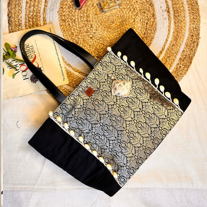 Kala Banarasi Silk Hand Bag