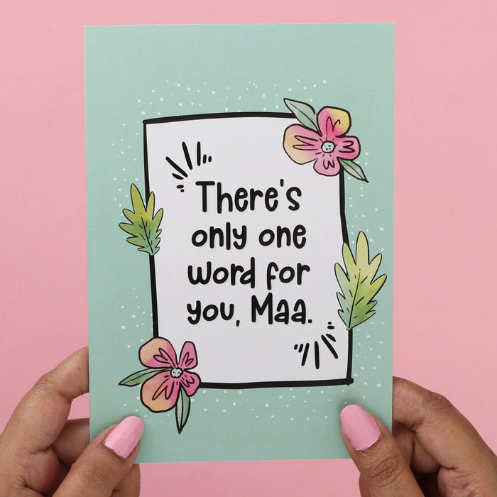 Mirror Card for Mom