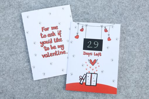 Valentine Countdown Card