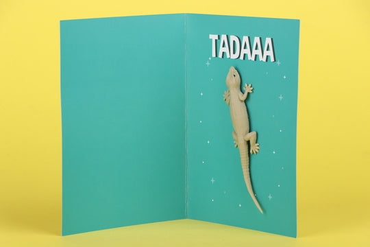 Prank Lizard Card