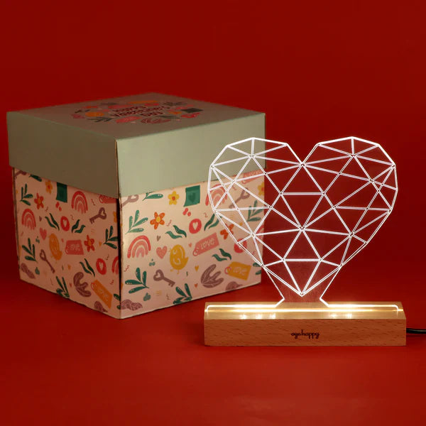 Valentine Butterfly Box - Heart