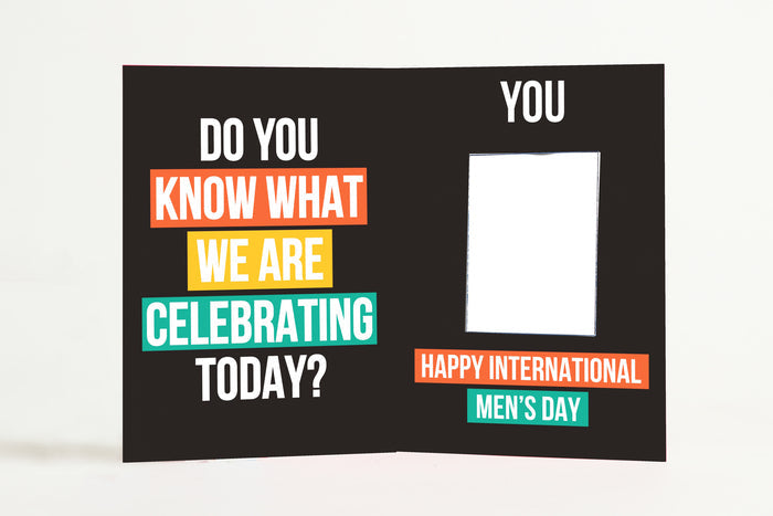 Men's Day Mirror card