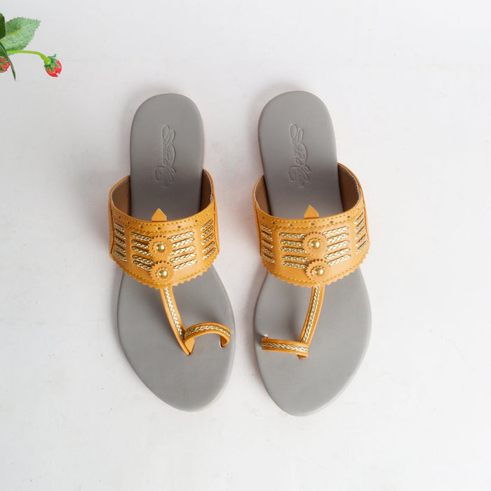 Yellow Classics Flats