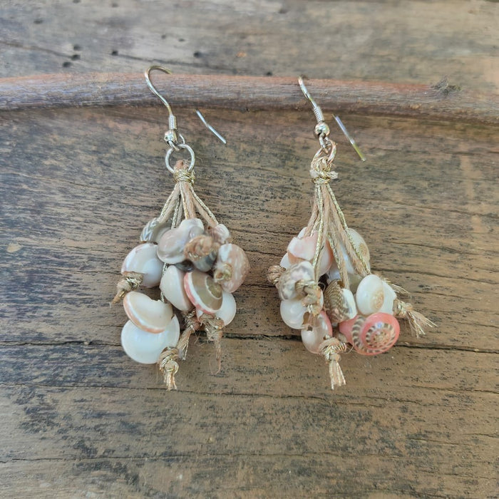 Jute Shell Earring