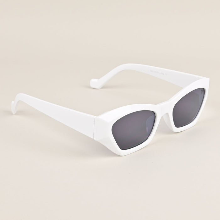 Voyage White Oval Sunglasses - MG3664