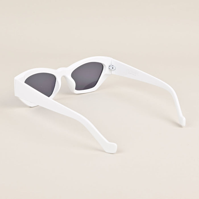 Voyage White Oval Sunglasses - MG3664