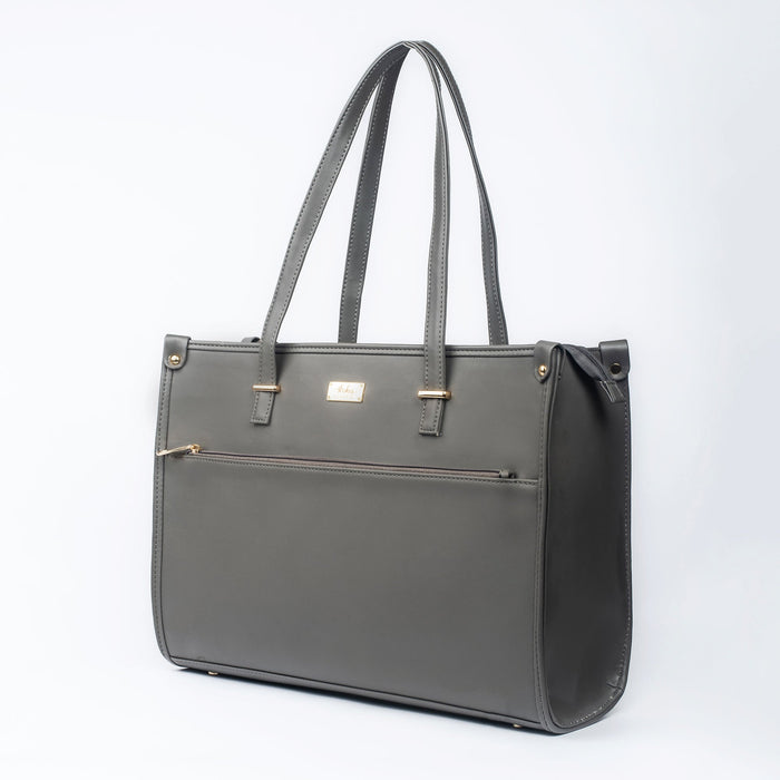 Slate Grey Box Tote bag