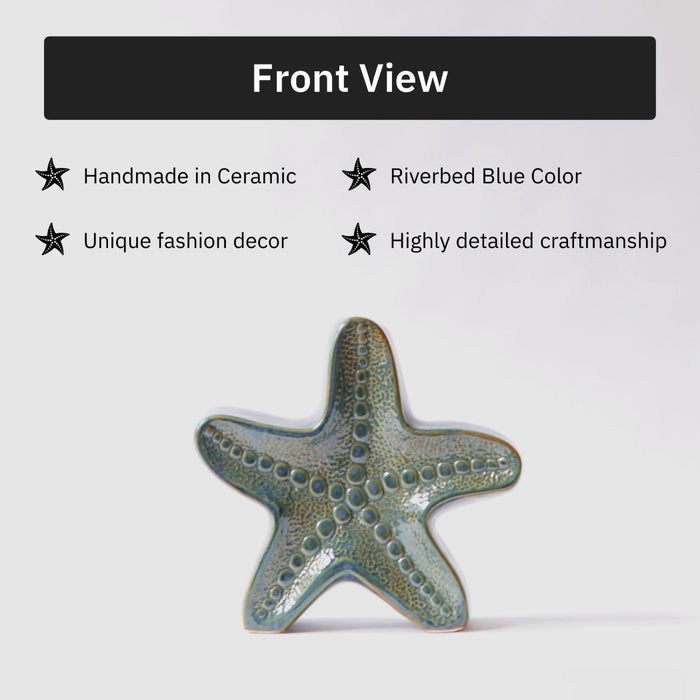 Starfish Vase | 8 inch Ceramic Flower Vase | Contemporary & Artistic Home Decor