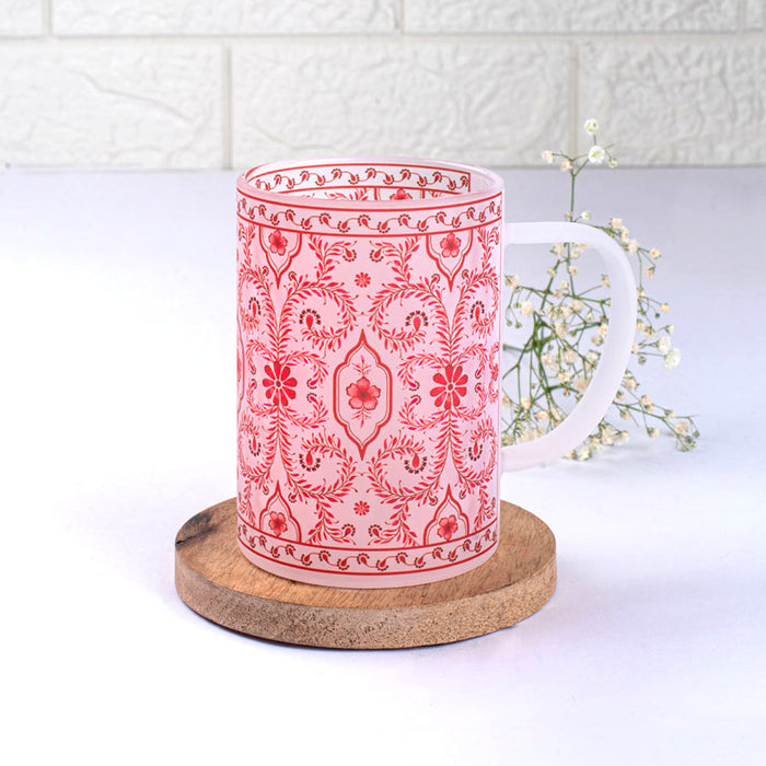 Scarlet Symphonies Frosted mugs - Set of 2 and 4