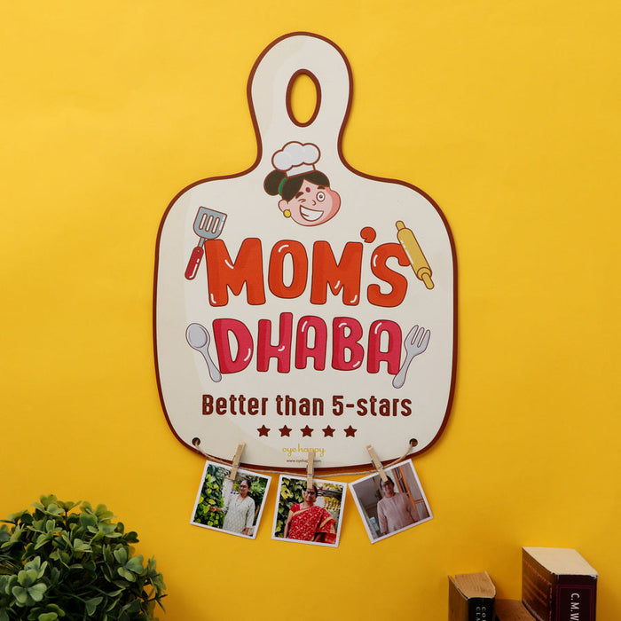 Mom's Dhaba Wall Hanging