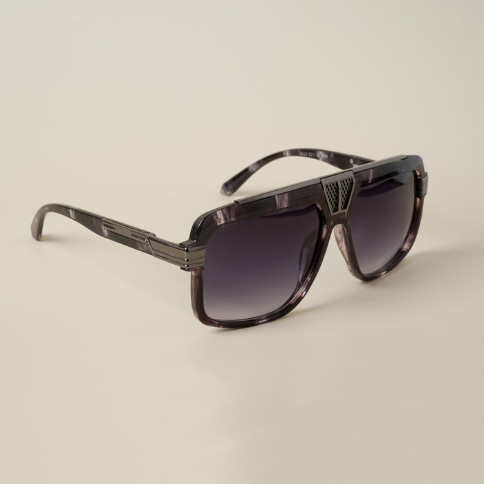 Voyage Grey Over Size Sunglasses for Women - MG4764