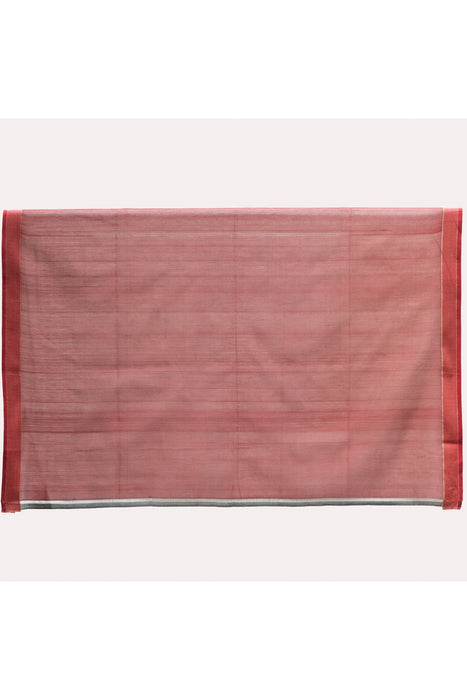 Maheshwari Silk Saree - Mauve