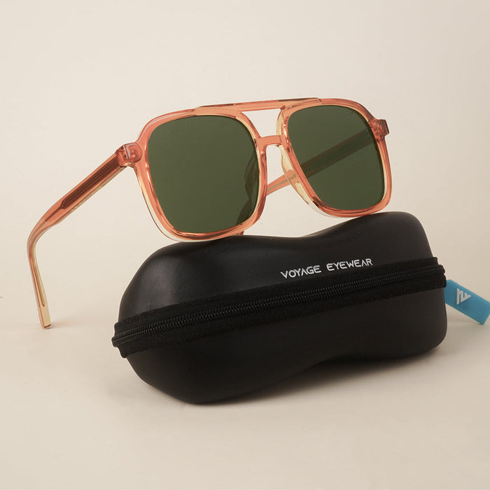 Voyage Green Wayfarer Sunglasses for Men & Women - MG4152