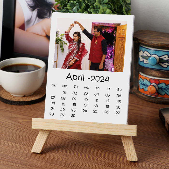 Custom Easel Calendar