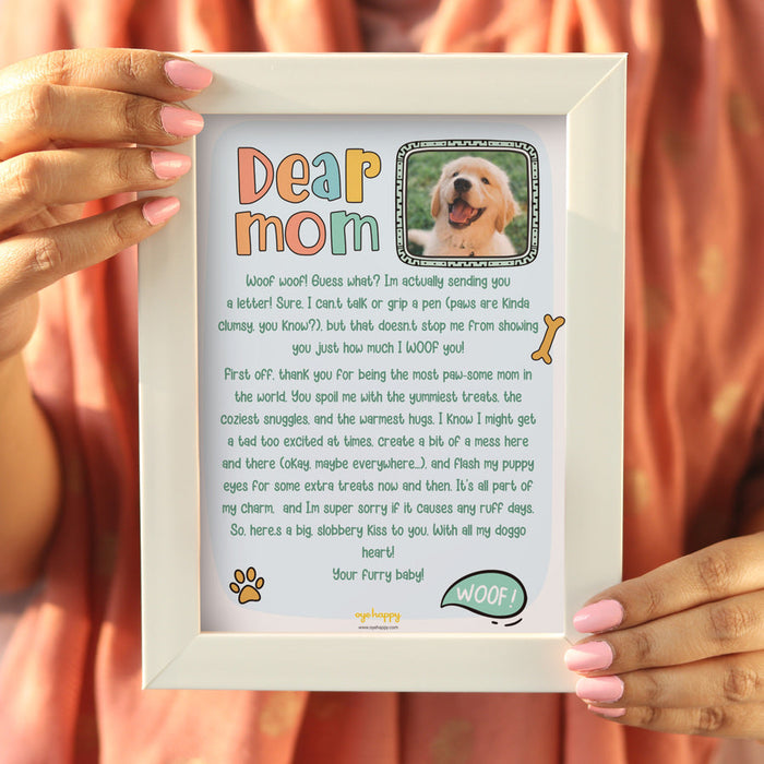 Letter for Dog Mom