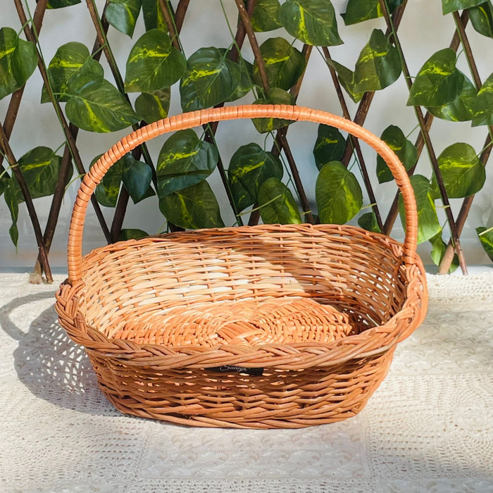 Maga Basket Wicker Square Shape with Handle