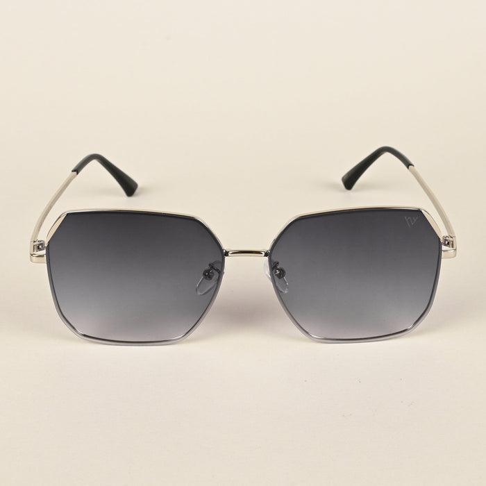 Voyage Grey Square Sunglasses for Men & Women - MG4339