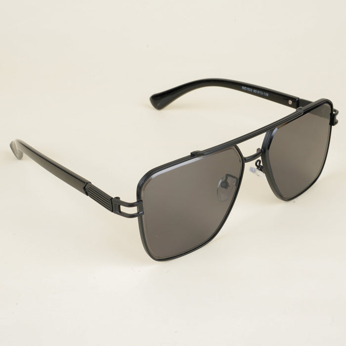 Voyage Wayfarer Sunglasses for Men & Women (Grey Lens | Black Frame - MG5236)