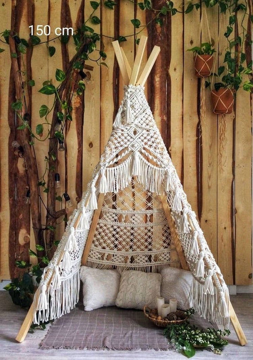 Macrame Teepee -Misty Design