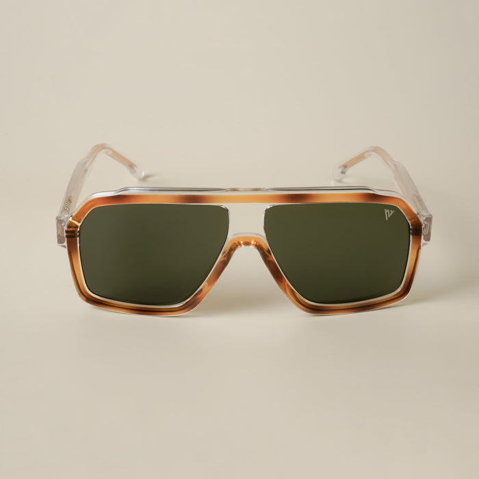 Voyage Green Wrap Around Sunglasses for Men & Women - MG4747