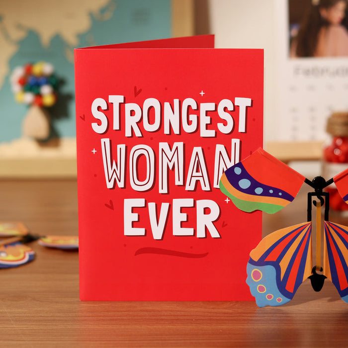 Women- Day Butterfly Card