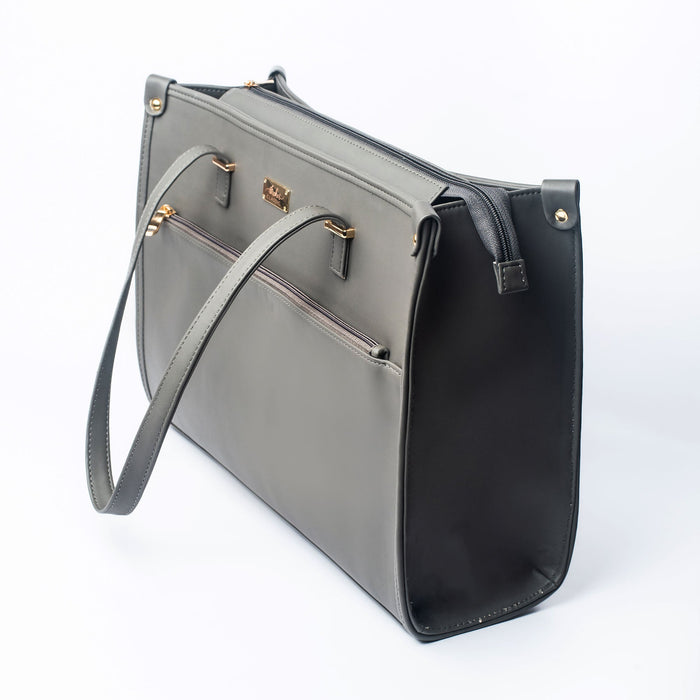 Slate Grey Box Tote bag